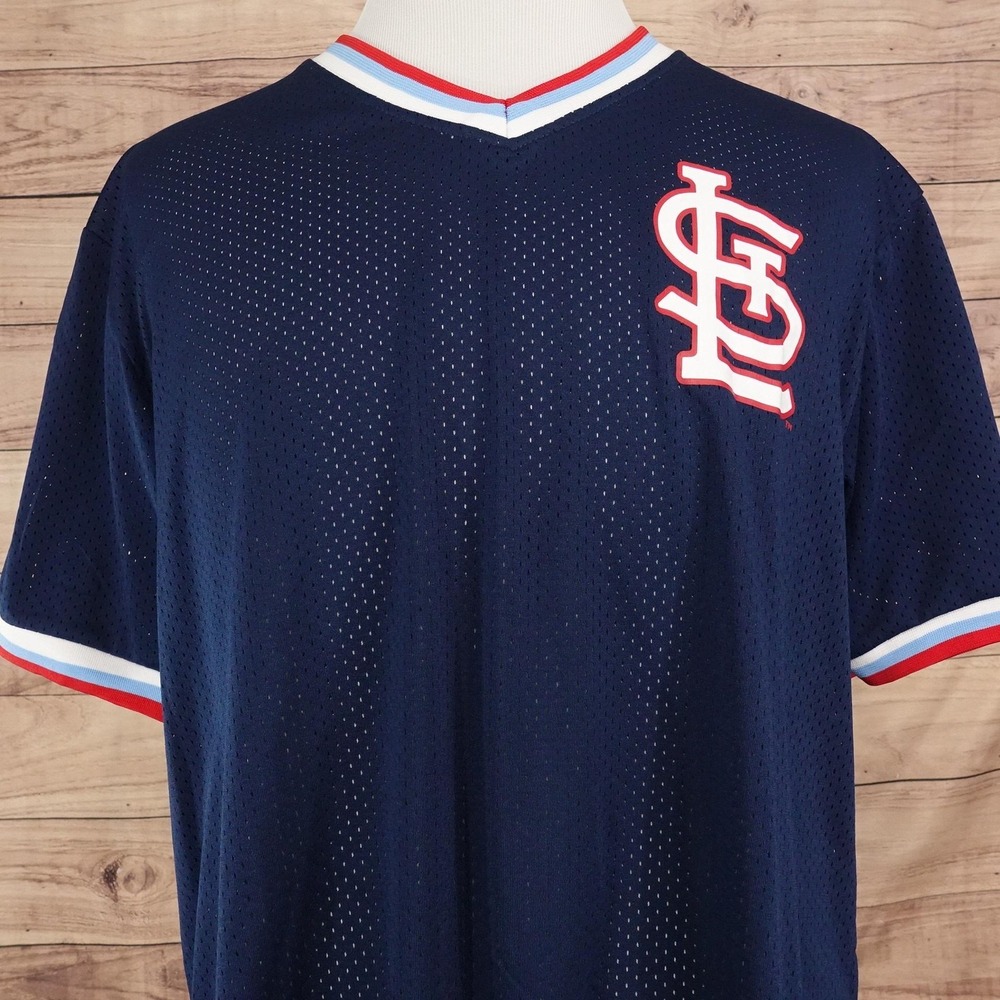 St. Louis Cardinals Jersey XL Blue Baseball Simba 23 Maryville SGA Giveaway